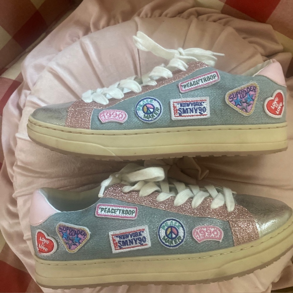 🎀 Steve Madden Girls / Womens Shoe Hopee
Sneaker W 6.5  (5M girls) - Picture 5 of 7